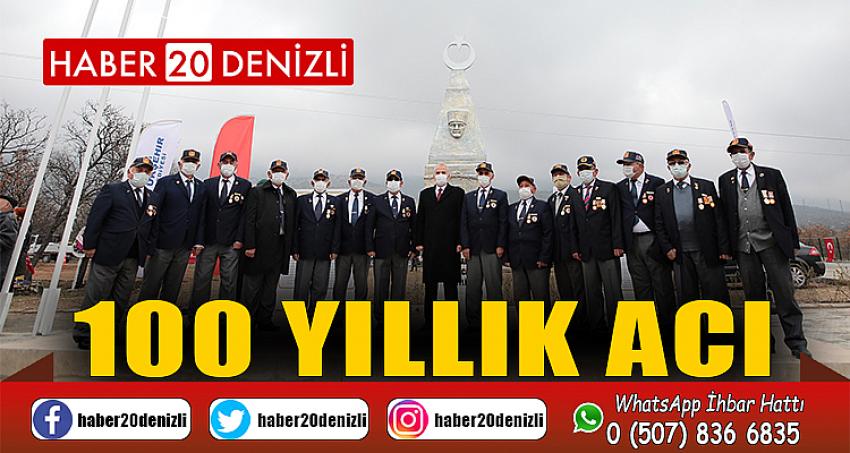 Denizli'nin ilk milli mücadele şehitliği açıldı