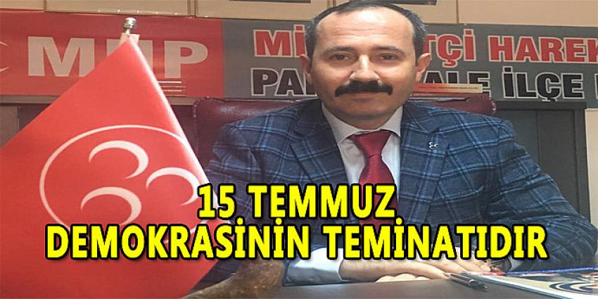 CİRİT '15 TEMMUZ DEMOKRASİNİN TEMİNATIDIR'