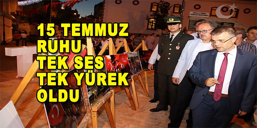 15 TEMMUZ RUHU TEK SES TEK YÜREK OLDU