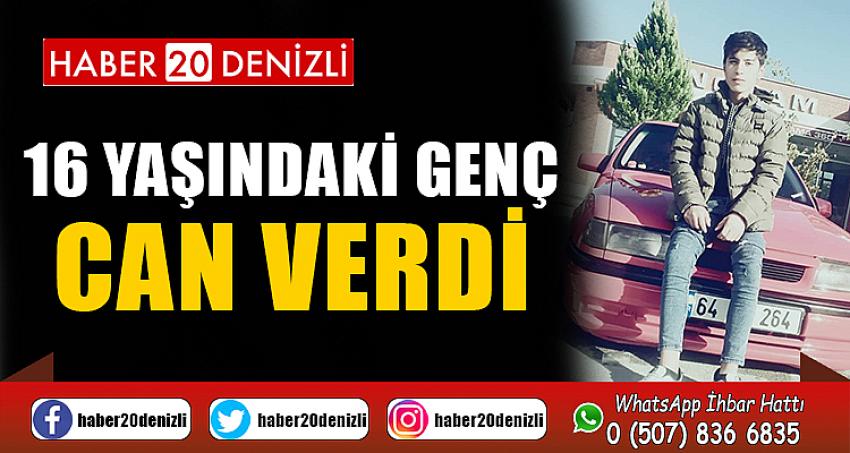 16 yaşındaki genç çapa makinesinin altında kalarak can verdi