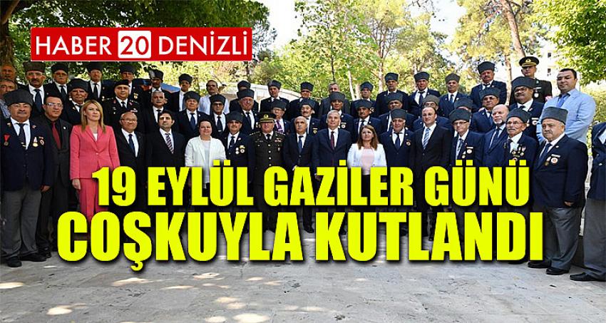 19 Eylül Gaziler Günü Coşkuyla Kutlandı 