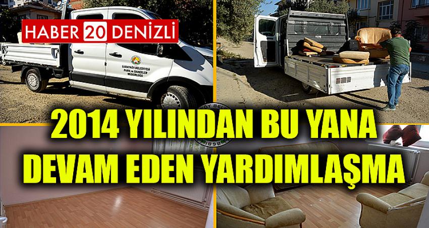 2014 yılından bu yana devam eden yardımlaşma