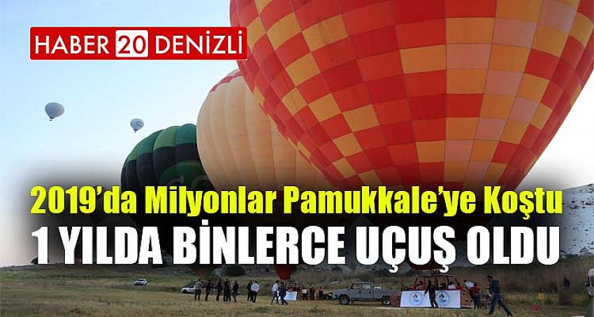 1 YILDA BİNLERCE UÇUŞ OLDU