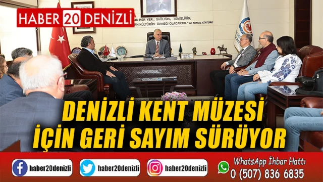 Denizli Kent Müzesi için geri sayım sürüyor