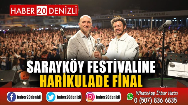 Sarayköy festivaline harikulade final