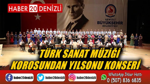 Türk Sanat Müziği Korosundan yılsonu konseri