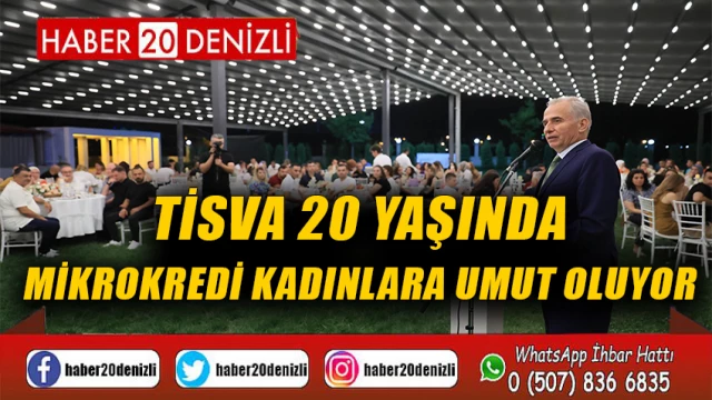 TİSVA 20 yaşında / Mikrokredi kadınlara umut oluyor