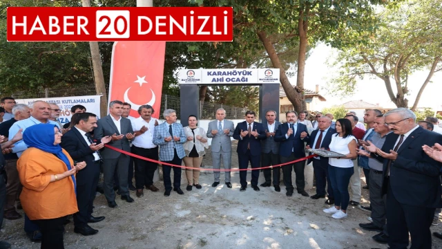 Ahi Hamza Ocağı dualarla açıldı