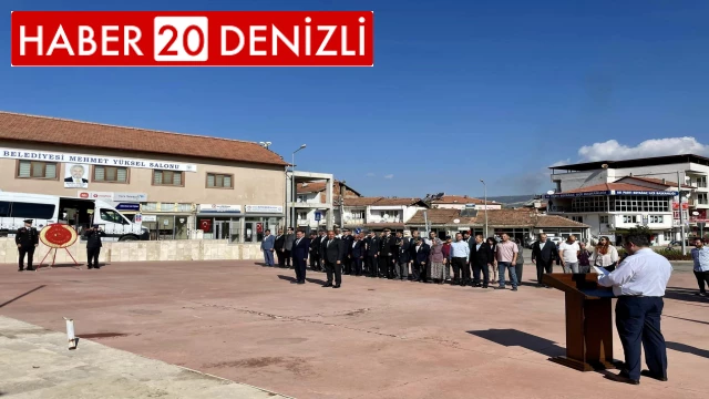 BEYAĞAÇ BELEDİYE BAŞKANI MUSTAFA AKÇAY 19 EYLÜL GAZİLER GÜNÜ PROJRAMINA KATILDI