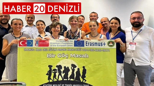 Denizli Atatürk MTAL öğretmenleri Viyana’ya çıkartma yaptı