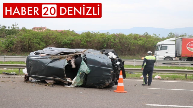 Denizli'de son 1 haftada 169 trafik kazası meydana geldi