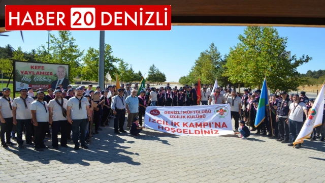 Genç izciler, Kefe Yaylasında çadır kampı gerçekleştirdi