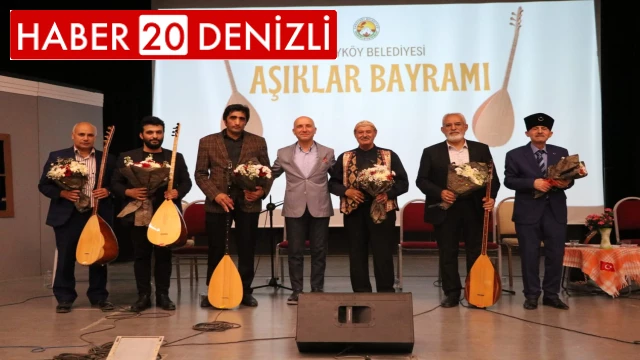 Âşıklık geleneği Sarayköy'de yaşatıldı