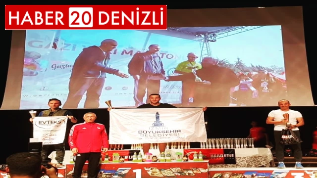 Denizlili atletler Gaziantep’in tozunu attı