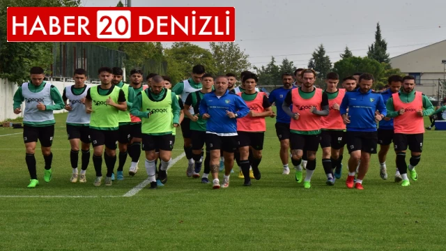Denizlispor, Boluspor maçının hazırlıklarını sürdürdü