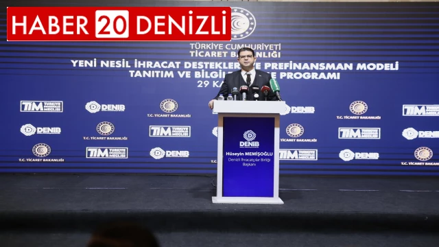 DENİB Başkanı Memişoğlu; “2022’yi geçen yıla göre yüzde 5 ile 6 ihracat artışıyla kapatacağız”