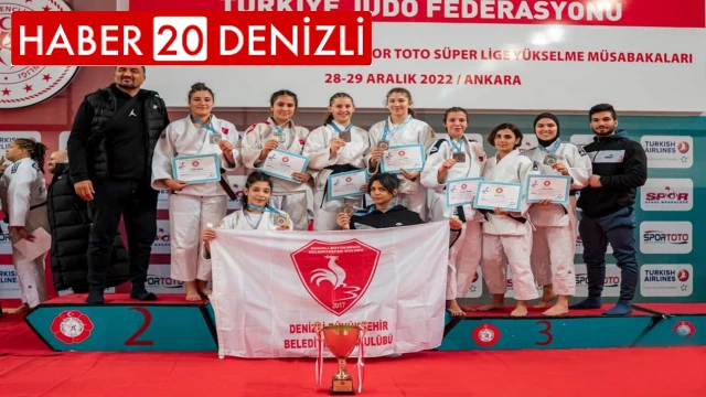 Denizlili Kadın Judo Takımı Avrupa Golden Lig’de