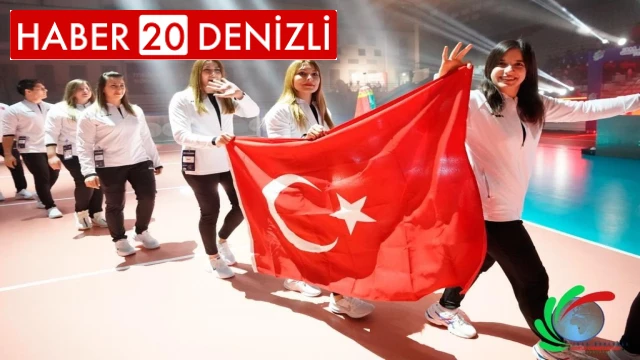 Denizlili sporcularında yer aldığı Türkiye Golbol Kadın Milli Takımı ilk kez dünya şampiyonu oldu