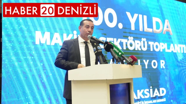 Makine zirvesi Denizli’de toplandı