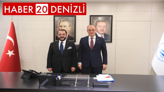 BAŞKAN ÖRKİ MHP İL BAŞKANI YILMAZI AĞIRLADI