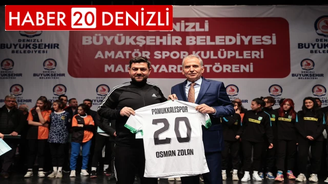 Büyükşehir’den amatör spor kulüplerine dev destek 191 amatör spor kulübüne 3.300.000 TL’lik can suyu