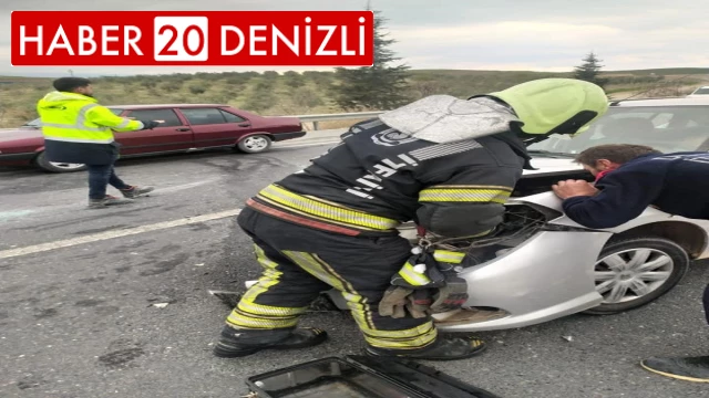 Denizli'de son 1 haftada 110 trafik kazası meydana geldi