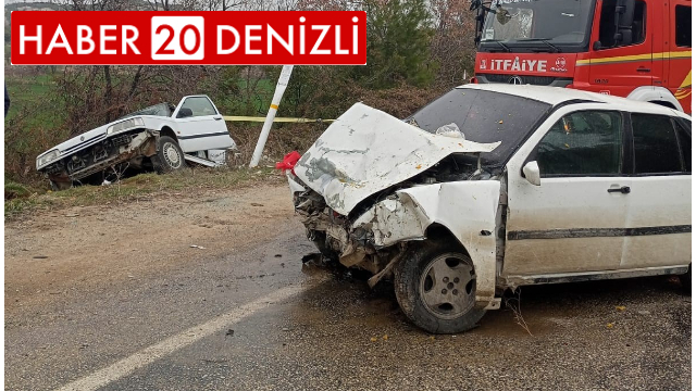 Denizli'de son 1 haftada 126 trafik kazası meydana geldi