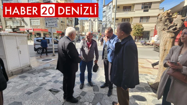 CHP Denizli Milletvekili Aday Adayı Özcan, Kent Merkezinde Esnafı Ziyaret Etti!