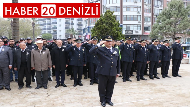 Türk Polis Teşkilatının 178. yaşında şehitler unutulmadı