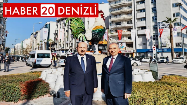 Başkan Zolan, KKTC Cumhurbaşkanı Tatar'a Denizli'yi anlattı