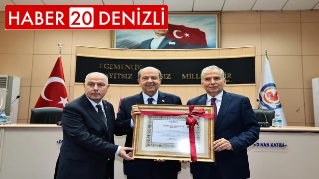 KKTC Cumhurbaşkanı Tatar, Denizlili oldu