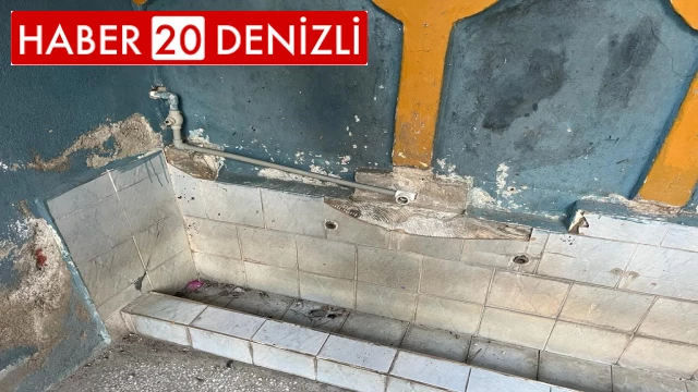 Oynarken muslukları kıran öğrenciler, arkadaşlarını susuz bıraktı
