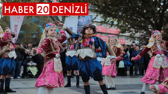 Türkiye’nin renkleri Denizli’de buluştu
