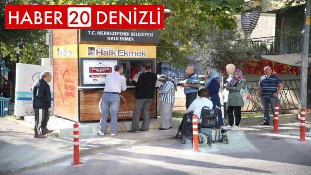 Merkezefendi Halk Süt ve Halk Ekmek ile buluştu