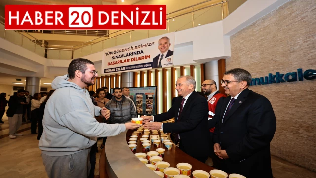 PAÜ öğrencilerine final haftasında çorba ikramı