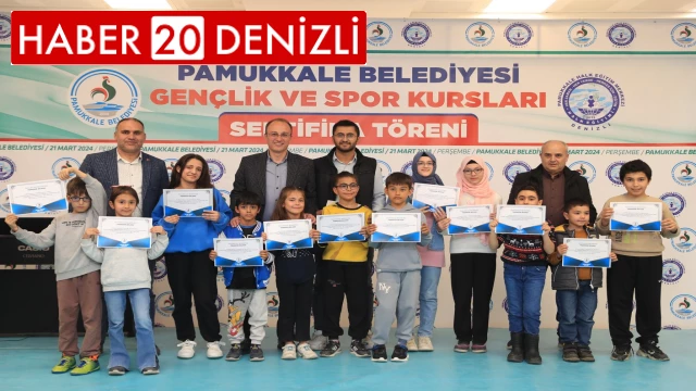 Örki, kursiyer ve antrenörlere sertifikalarını teslim etti