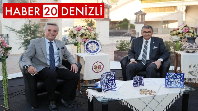 Rektör Prof. Dr. Ahmet Kutluhan, “Denizli Büyükşehir Belediyesi ile İftar’a Doğru” Programına Konuk Oldu