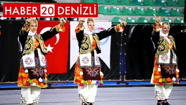 Anadolu’nun renkleri Denizli'de buluştu