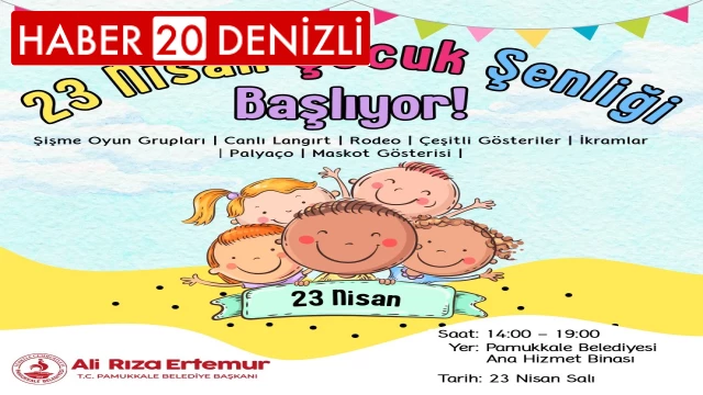 Başkan Ertemur’dan 23 Nisan Şenliğine davet