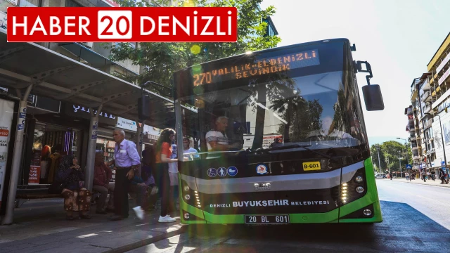 Belediye otobüsleri bayramın ilk 2 günü ücretsiz