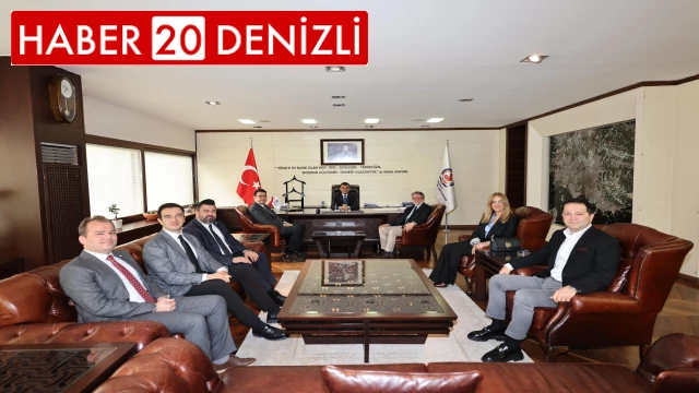 DENİB’den Başkan Çavuşoğlu’na ziyaret