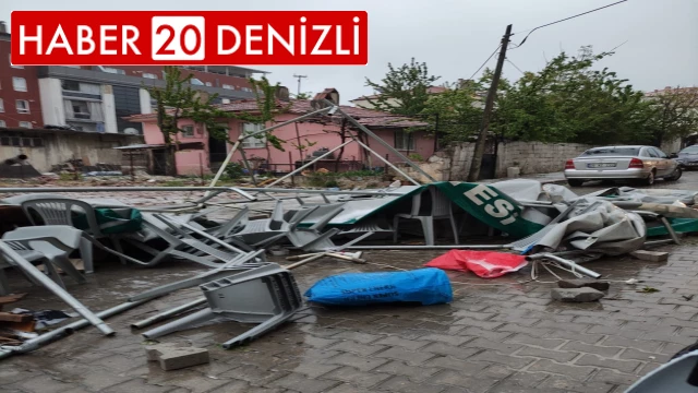 Denizli’de kuvvetli rüzgar ve fırtına bekleniyor