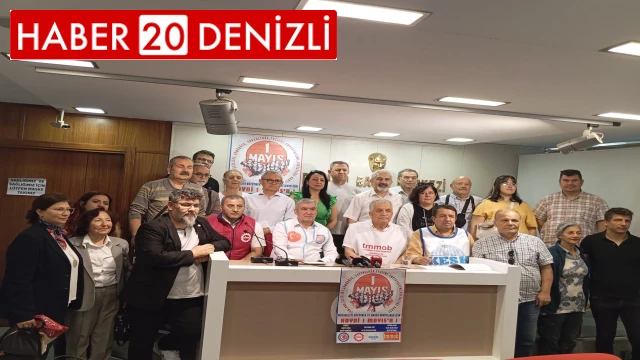 EMPERYALİZME, İŞSİZLİĞE, SÖMÜRÜYE,YOKSULLUĞA, FAŞİZME VE GERİCİLİĞE KARŞI TÜRK İŞ-DİSK-KESK-TMMOB 1 MAYIS’A ÇAĞIRIYOR!