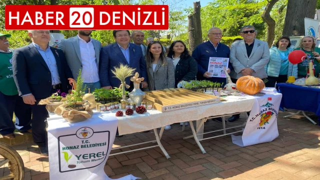 Honaz Belediyesi Yerel Tohum Takas Şenliğinde yerini aldı