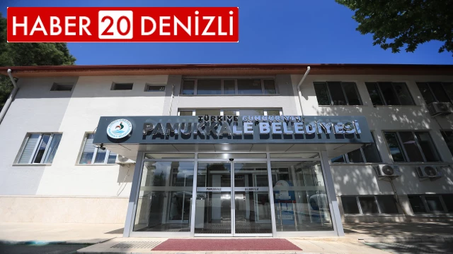 Pamukkale Belediyesi tabelasına Türkiye Cumhuriyeti ibaresi eklendi