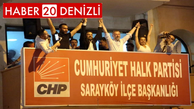 Sarayköy'de Yerel Seçim Sonrası CHP İlçe Başkanı Mesut Efe’den Teşekkür Mesajı