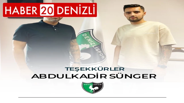 Abdulkadir alacaklarını bırakarak Denizlispor’dan ayrıldı