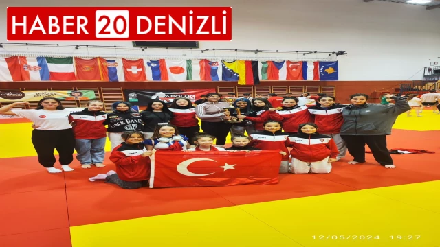 Denizli Büyükşehir Judo Takımı Slovenya’dan derece ile döndü