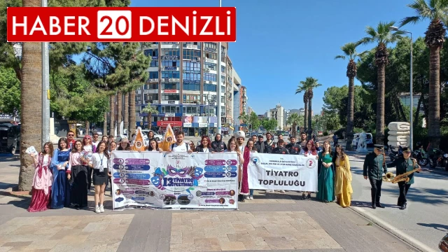 Denizli’de 13. Tiyatro Festivali başladı