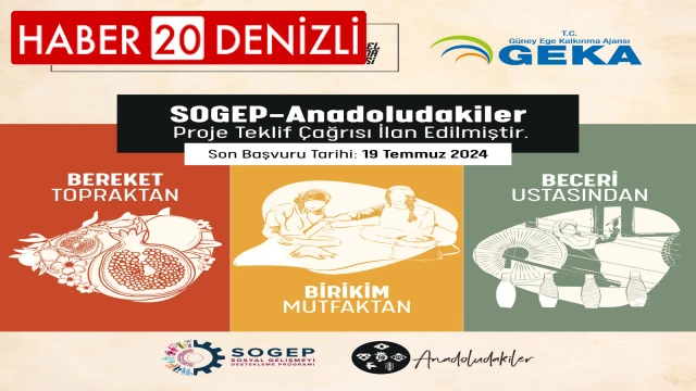 GEKA 2024 yılında ülke genelinde yürütülecek 'Anadoludakiler' programını duyurdu